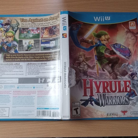 Legend of Zelda Hyrule Warriors Used Nintendo Wii-U Video Game - Picture 1 of 2